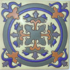 country relief tile gray