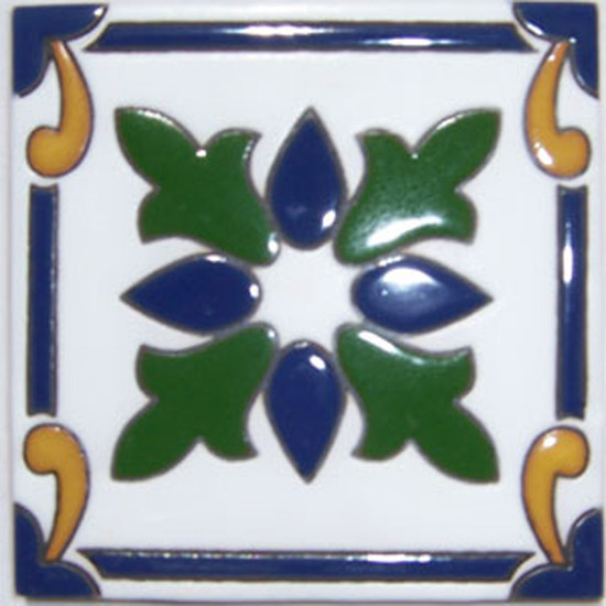 country relief tile green