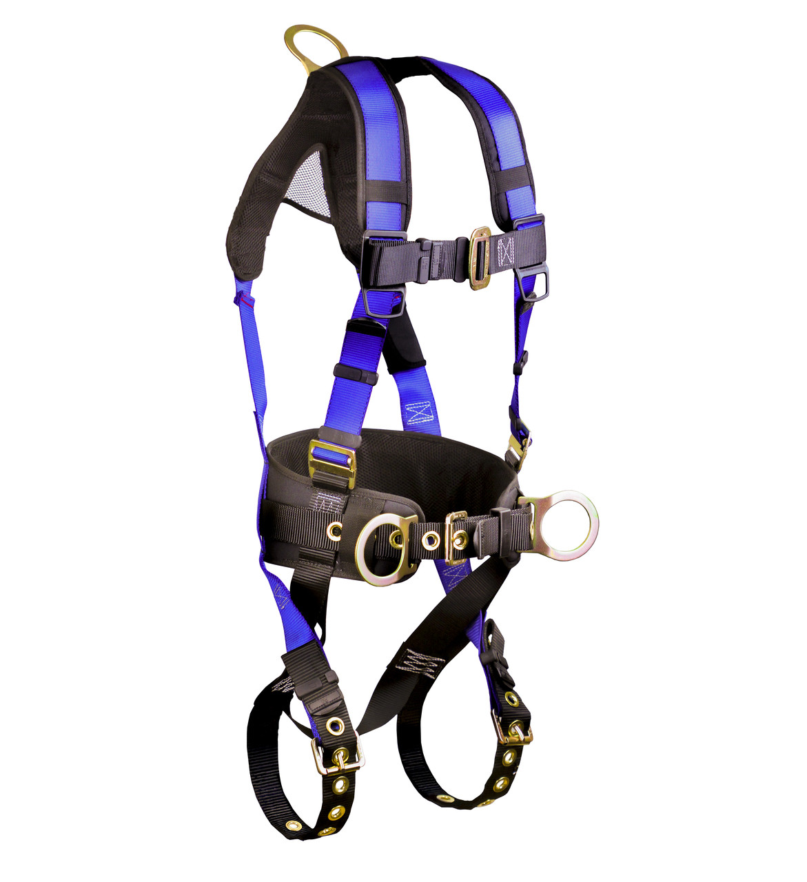 Falltech 7073B Construction Belted Harness with 3 D rings Industrial