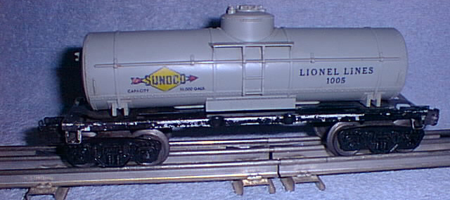 lionel sunoco tank car