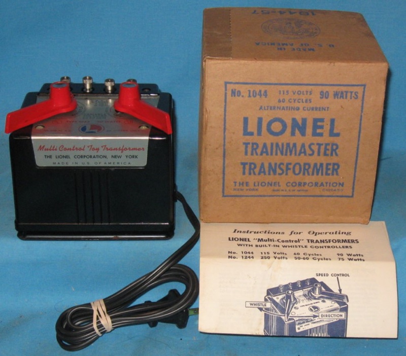 Lionel Postwar 1950s Type 1044 90 Watt Transformer for sale online 
