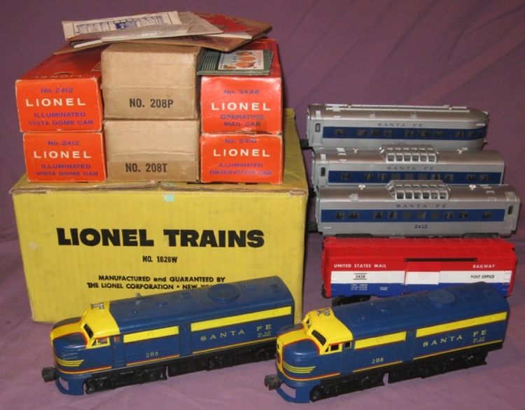 1959 lionel train set