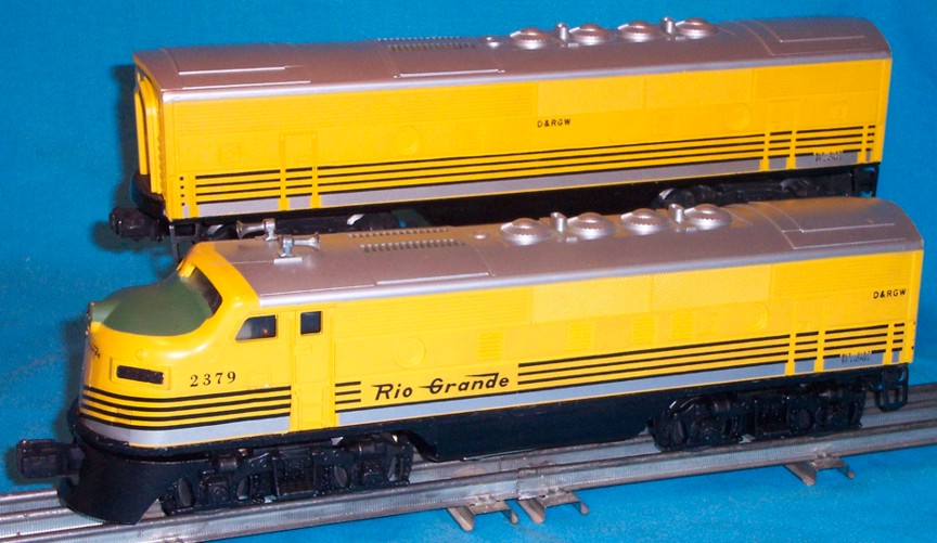 Motive Power - Diesels - F3 - 2379 Rio Grande - Lionel Trains Library