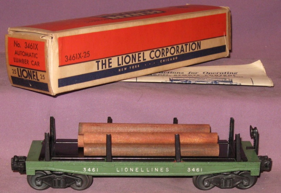 lionel log dump car