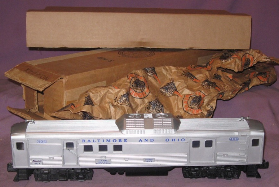 Details about   LIONEL 6-8766 BALTIMORE & OHIO BUDD RDC-4 POWERED BAGGAGE CAR 