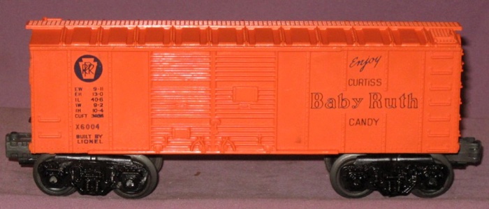 lionel baby ruth box car