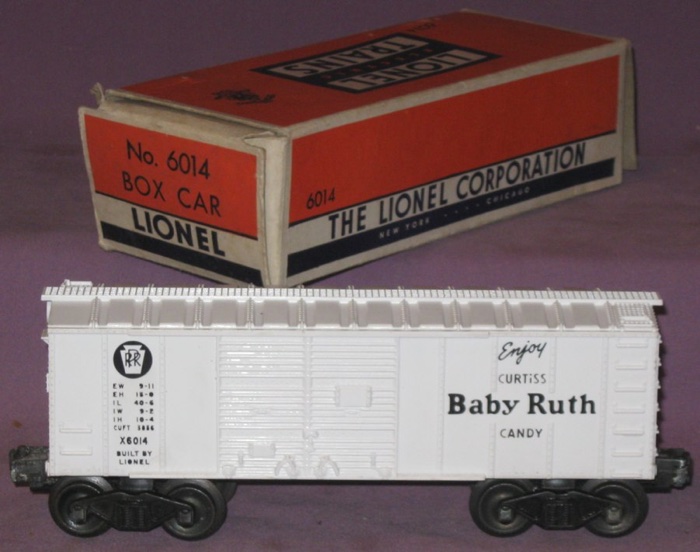 lionel baby ruth box car