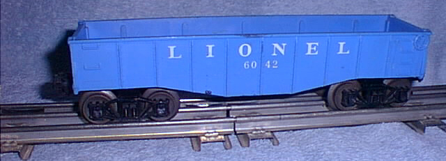 Postwar Lionel 6162 Blue Gondola Car for Layout C7 for sale online 