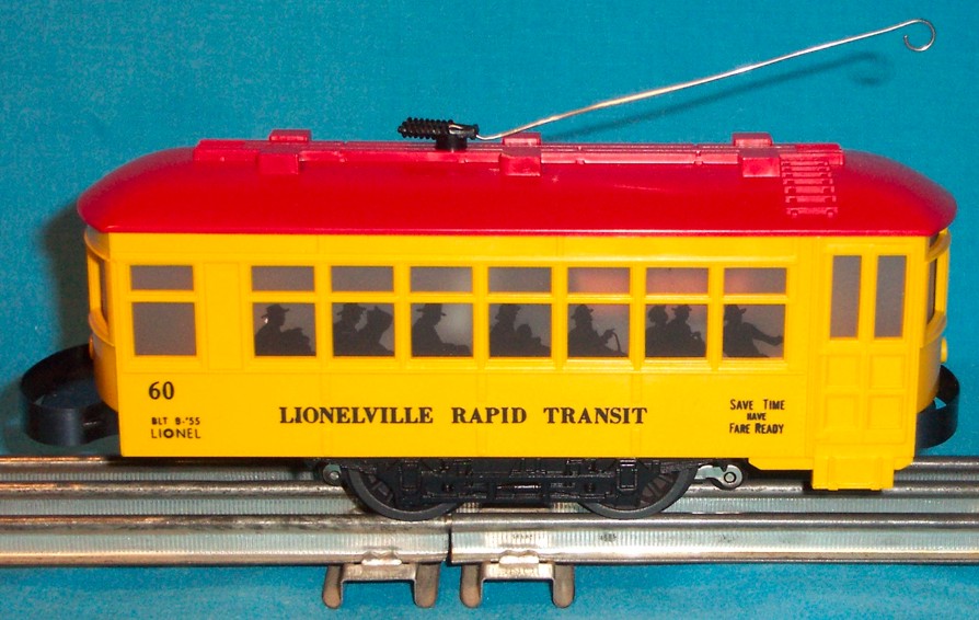 lionel trolley car