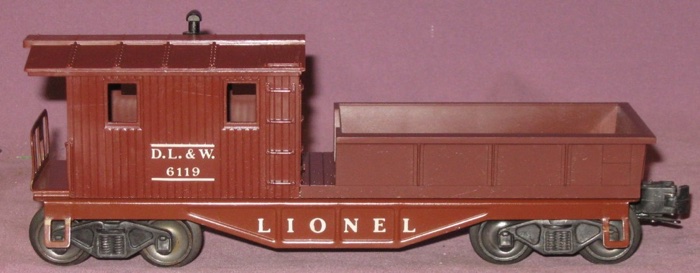 Lionel New York Central System 6119-6 Work Caboose Shell 