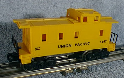 Lionel Licensed 6167 Union Pacific Caboose Reproduction  Window Box 