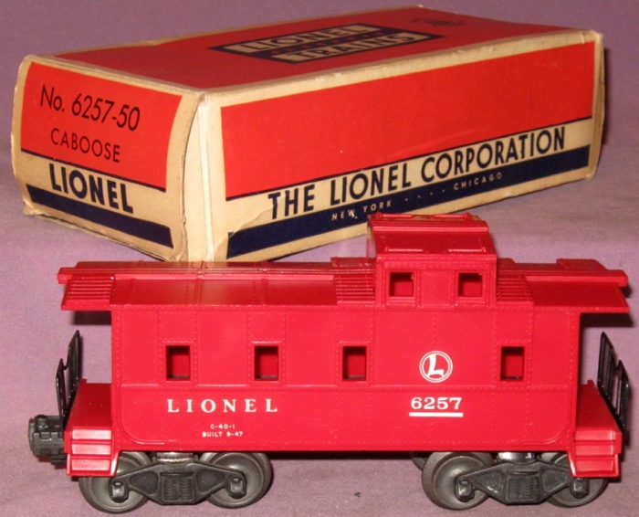 Lionel 6257 SP Style Caboose Red Lighted V3 for sale online 