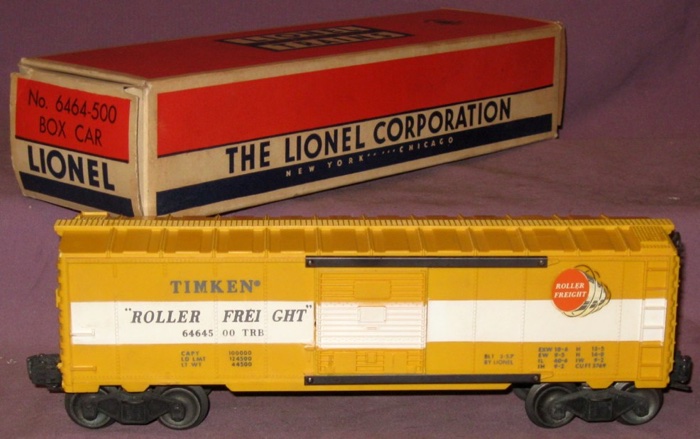 lionel train replacement boxes