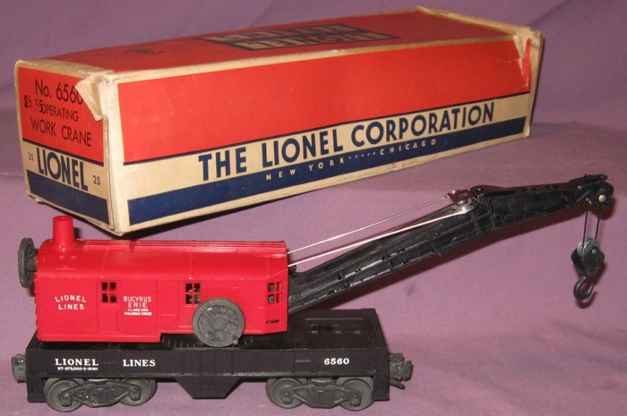 Lionel 6560 Crane Car for sale online