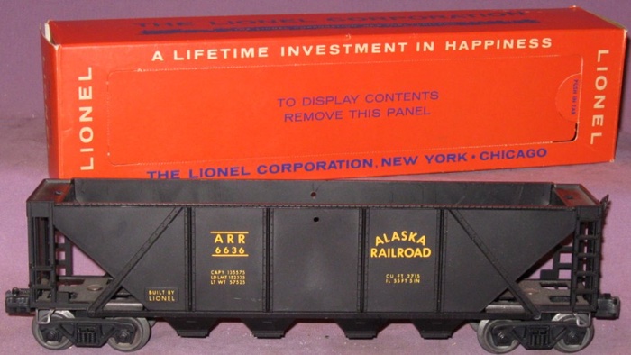 lionel alaska railroad train set