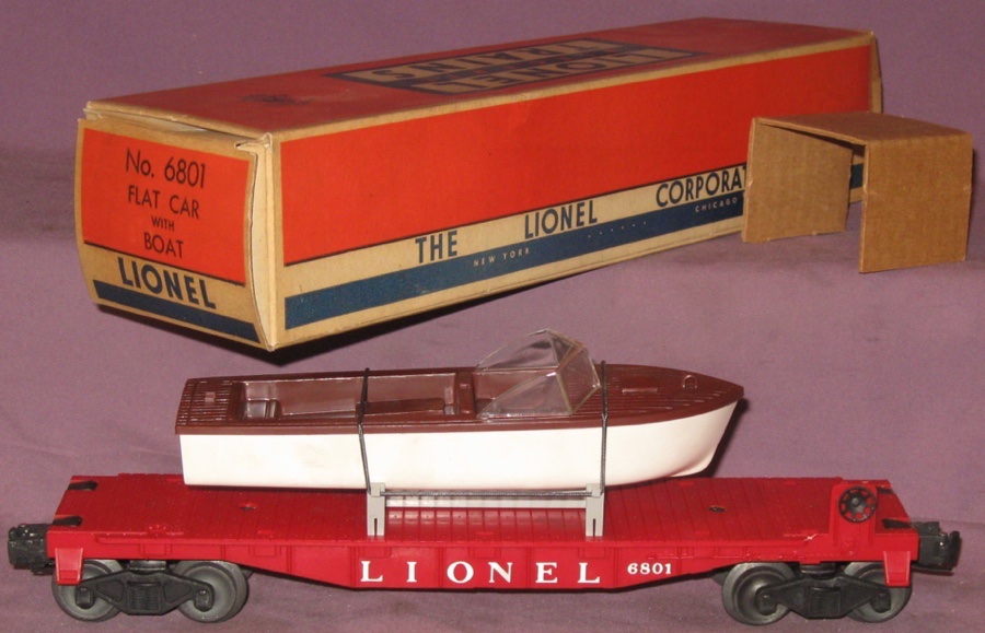 Lionel 6801-64 Cradle for Postwar Boat & Missile Flatcar You Get a PAIR EX NOS!