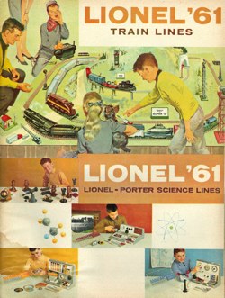 condition Look Vintage 1961 Lionel trains catalogue très bon 