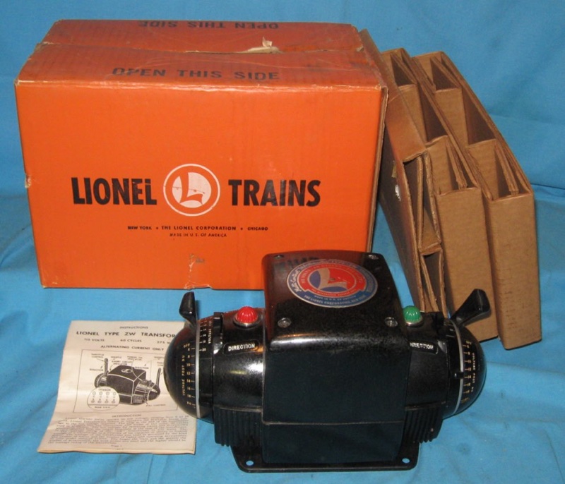 lionel type zw transformer