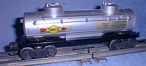 Wagon Citerne Lionel O 6465 – Sunoco – Transport Essence – échelle O – États-Unis Vintage
