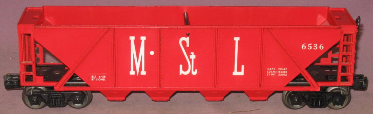 6536 Minneapolis & St. Louis - Lionel Trains Library