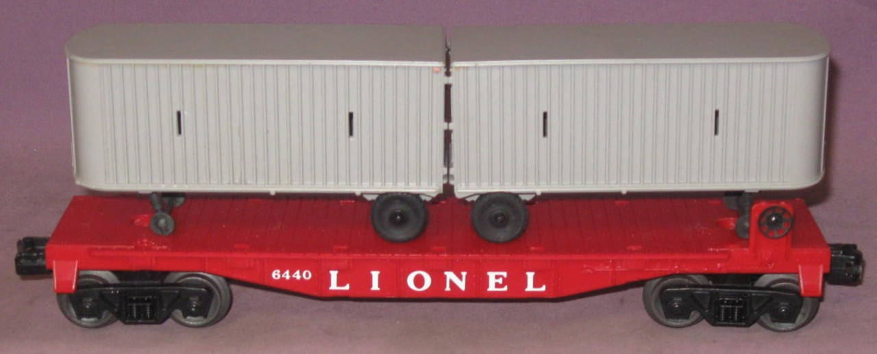 6440 Twin Piggy Back Vans - Lionel Trains Library