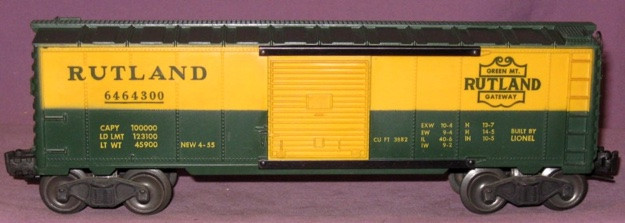 6464-300 Rutland - All Aboard Train Shoppe / LTL