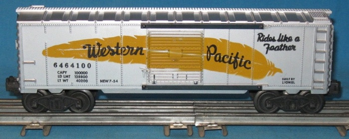 6464-100 Western Pacific - Lionel Trains Library