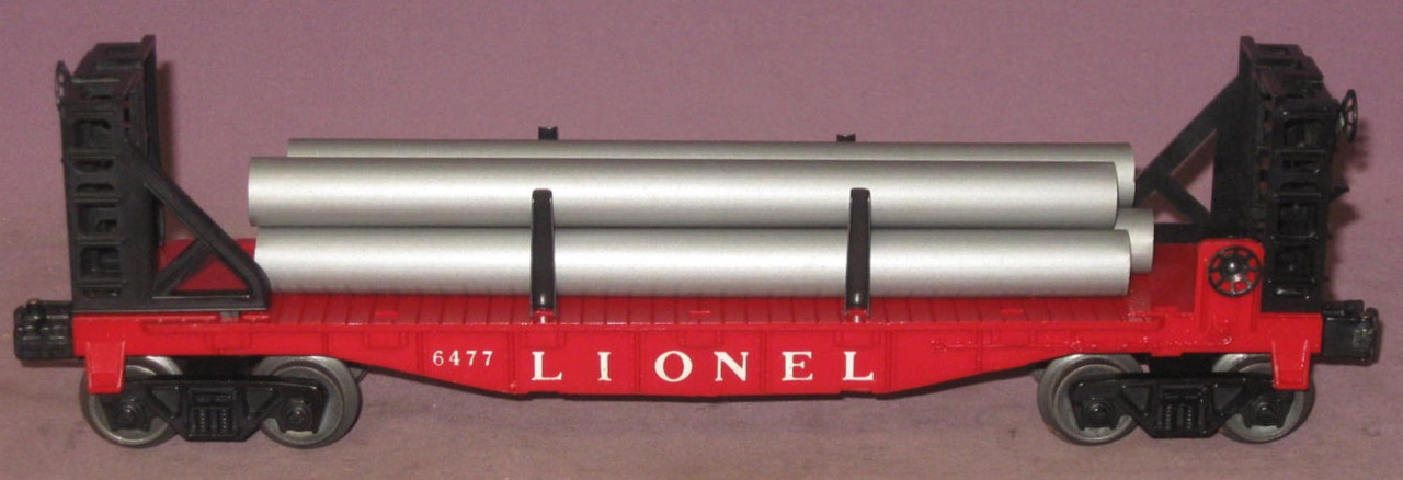 6477 Miscellaneous Car w/ Pipes - Lionel Trains Library