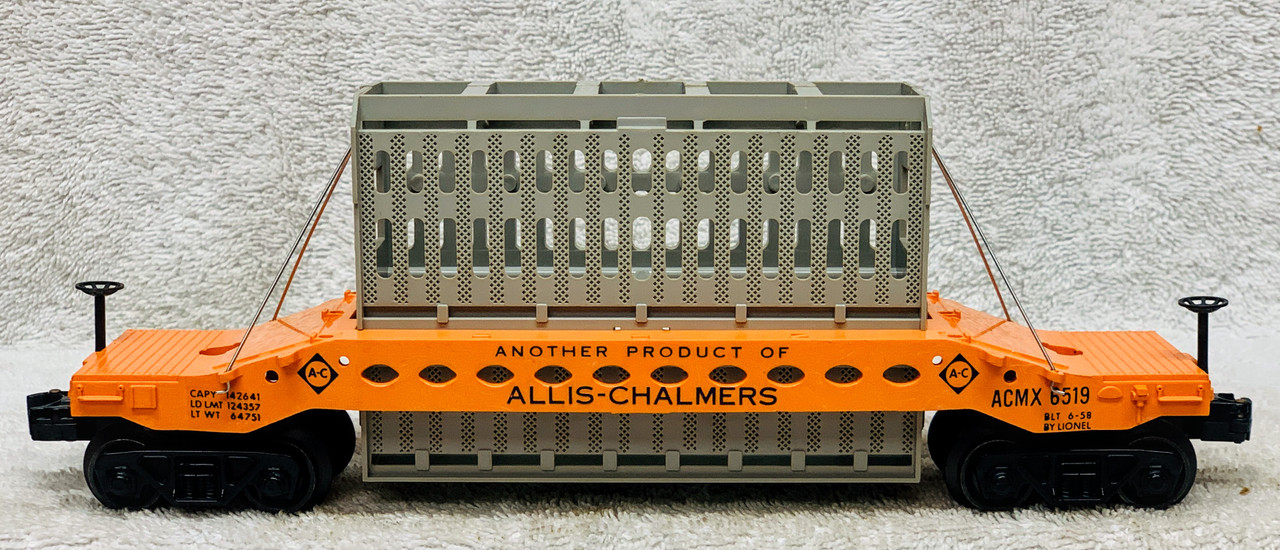 6519 Allis Chalmers Condenser Car - Lionel Trains Library