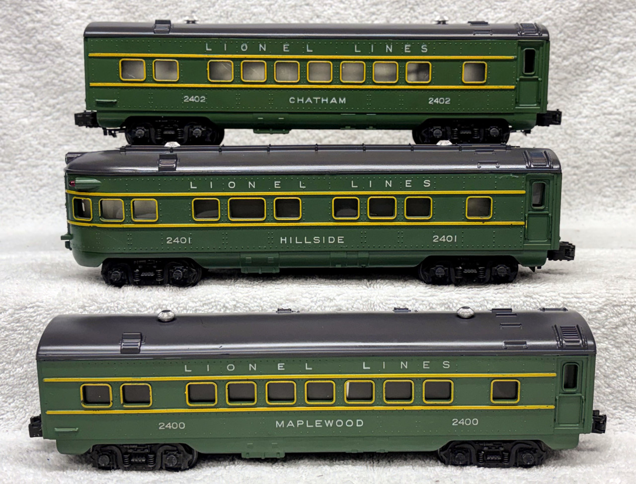 電車　Ｂ TRAIN 2400, 2401 & 2402 Streamline: Maplewood, Hillside & Chatham - All
