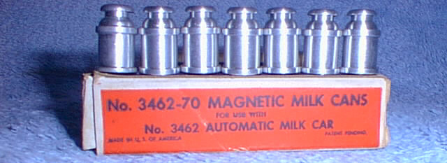 3462-70 Magnetic Milk Can Set - All Aboard Train Shoppe / LTL