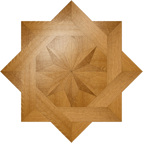 St. Clair Flooring Medallion: Wood Flooring Medallion: Smith-Made.com