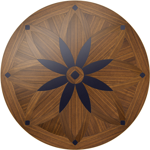 Night Blossom Round Table: Custom Round Table: Smith-Made.com