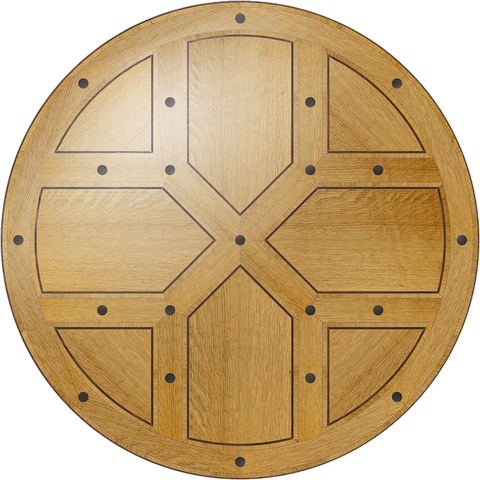 Renaissance Flooring Medallion: Wood Flooring Medallion: Smith-Made.com