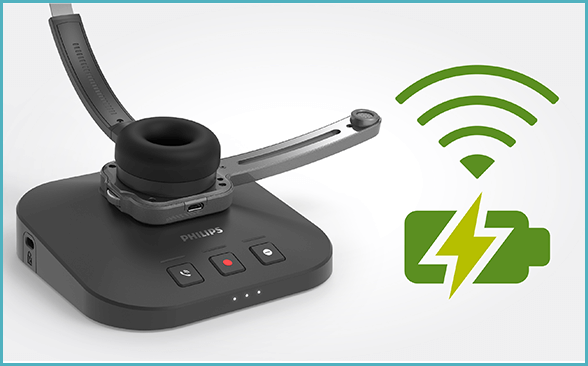 Wireless charging for added convenience