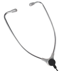 ECS AL-60-N Aluminum Stethoscope Style Headset for use with Philips / Norelco