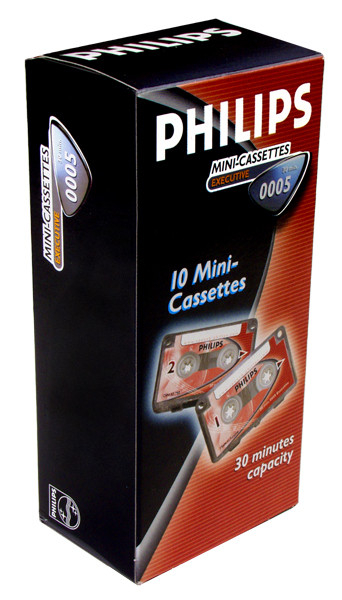 Philips LFH0005 Mini Cassette - Pack of 10