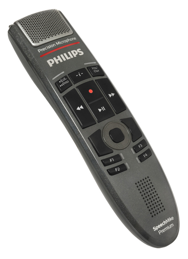 Touch Diktiermikrofon von Philips SpeechMike Premium SMP3700 Drucktaste 