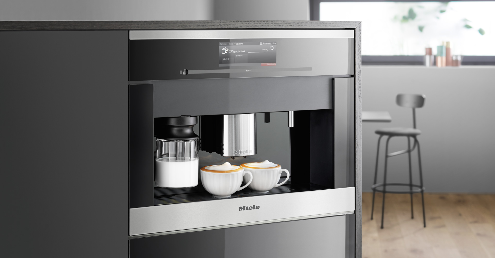 Avoid the Morning Coffee Shops with a New BuiltIn Coffee Machine from