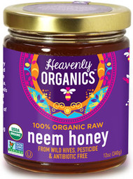 12 oz Wild Organic NON GMO Fair Trade Honey