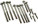GM 12498545 LS1 Head Bolts - Early (1-side)