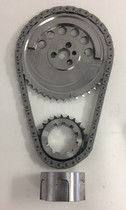 LS Billet Timing Set - Single Row, 1x, 9 Key-way Adjustable, With Ultra-Strong Chain