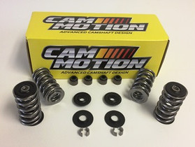 LS .660" Dual Valve Spring Kit with Premium Polished Springs & Steel Retainers (VSK142201)