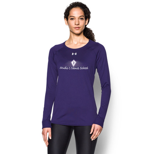 SCD Under Armour Women's Long Sleeve Locker T-Shirt - Purple (SCD-023-PU)