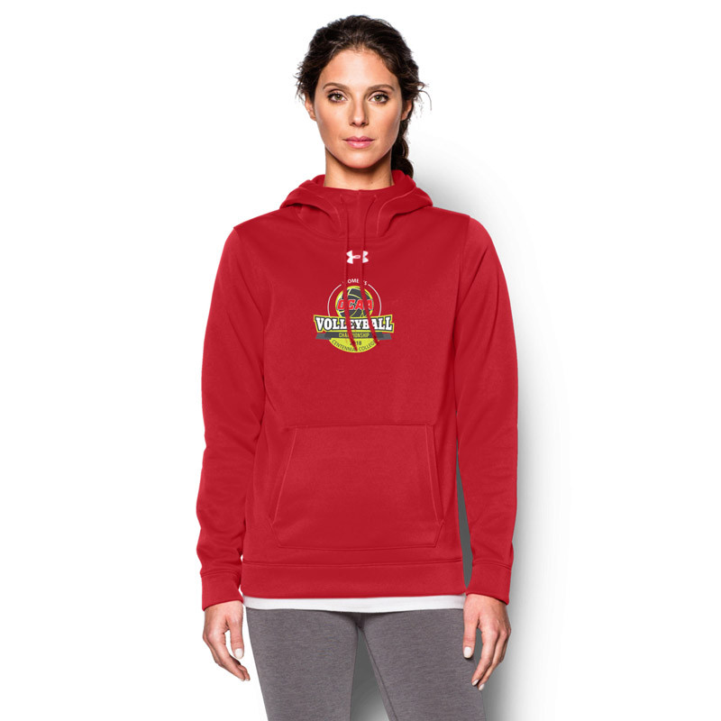 red under armour hoodie women's