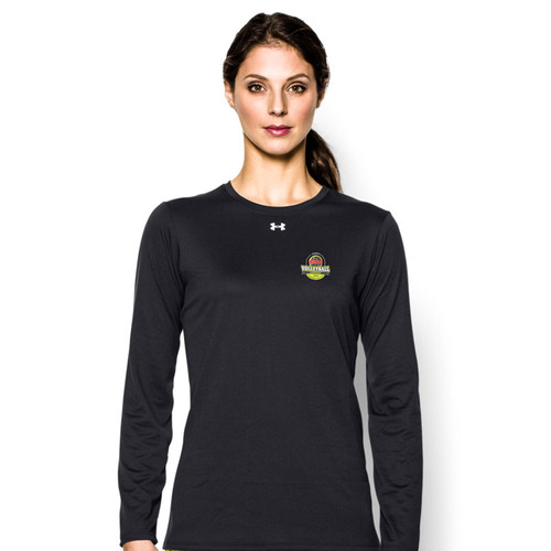 OCAA Under Armour Women's Locker Long Sleeves T-Shirt - Black (OCA-022-BK)