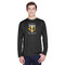 TCO Team 365 Men's Zone Performance Long-Sleeve T-Shirt - Black (TCO-106-BK)