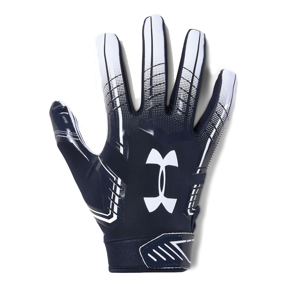 under armour navy gloves