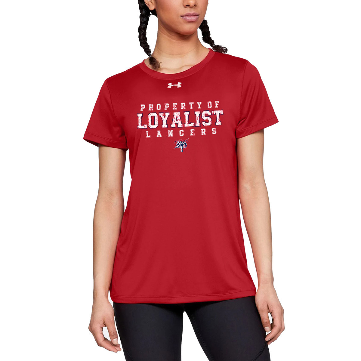under armour red t shirt