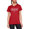 LCL Under Armour Women’s Locker Tee - Red (LCL-202-RE)